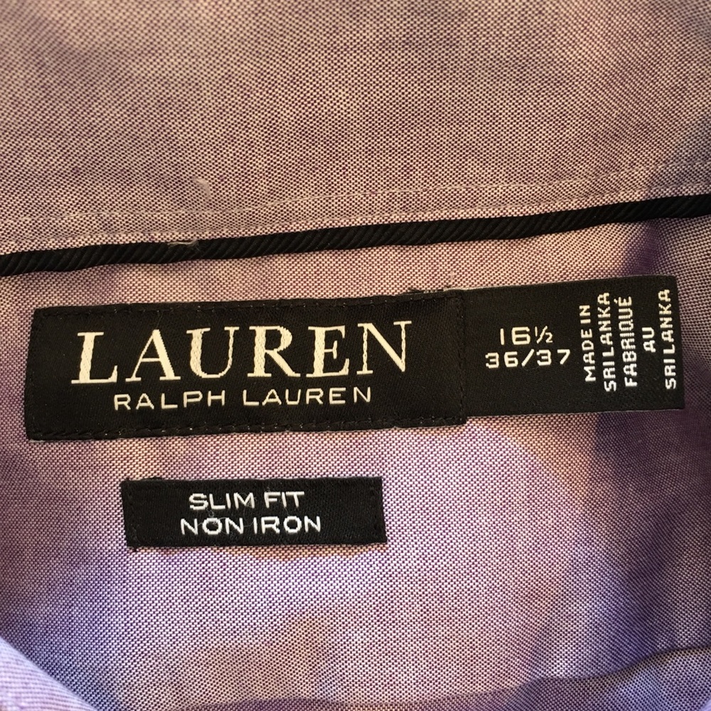 [RALPH LAUREN] Cotton Black Label Button Down - Picture 4 of 5